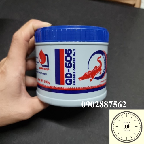 Mỡ bò bôi trơn cá sấu qd-606 500g