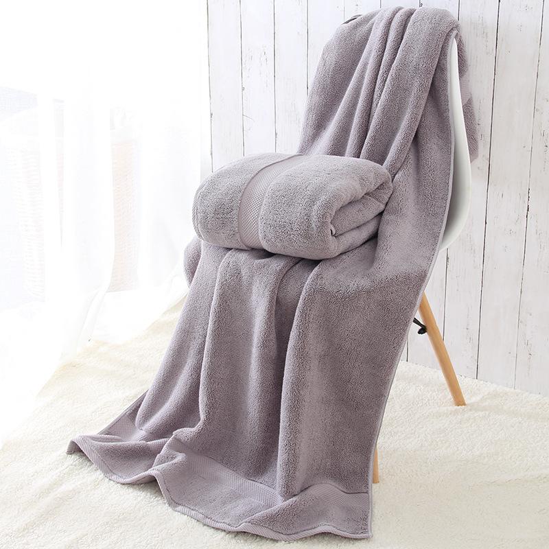 Bộ Chăn Ga Gối Cotton Lớn Sữa Tắm Khăn 80*160 Adult Bath Towel