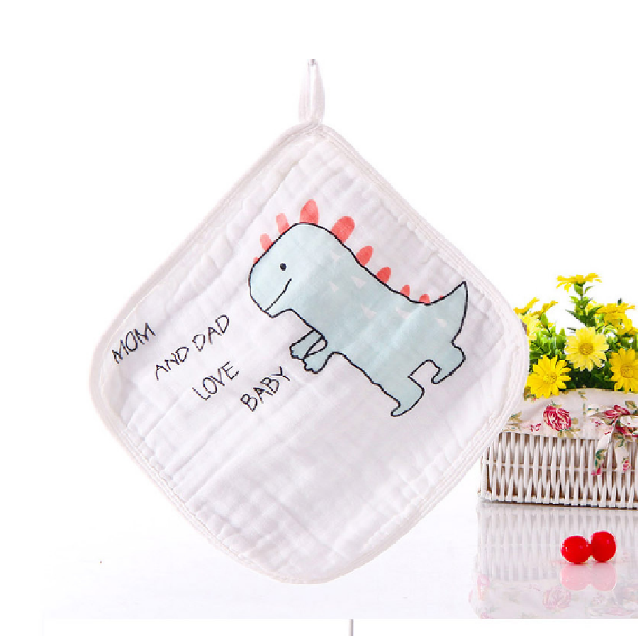 Khăn mặt sợi tre cap cấp 6 lớp kích thước 30x30 cm