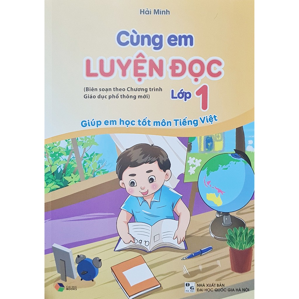 Sách - Cùng Em Luyện Đọc Lớp 1, Giúp Em Học Tốt Môn Tiếng Việt ( Biên Soạn Theo Chương Trình Giáo Dục Phổ Thông Mới )