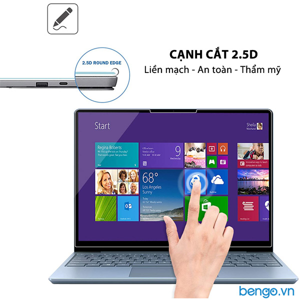 [HCM]Dán màn hình cường lực Microsoft Surface Laptop Go 12.4" 9H