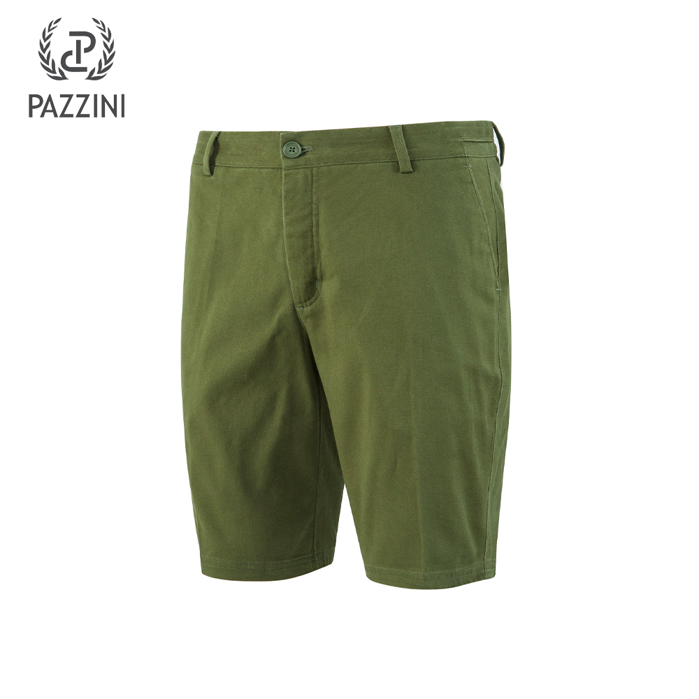 PAZZINI Quần short kaki nam basic trẻ trung, năng động - BK005