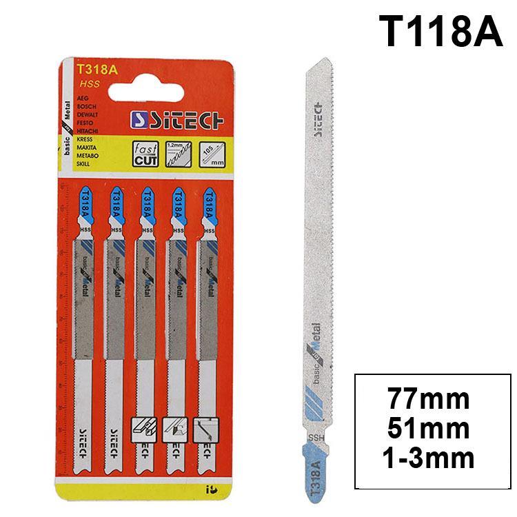 Lưỡi cưa bộ 5 lưỡi cưa lọng ( cưa sắt ) T118A