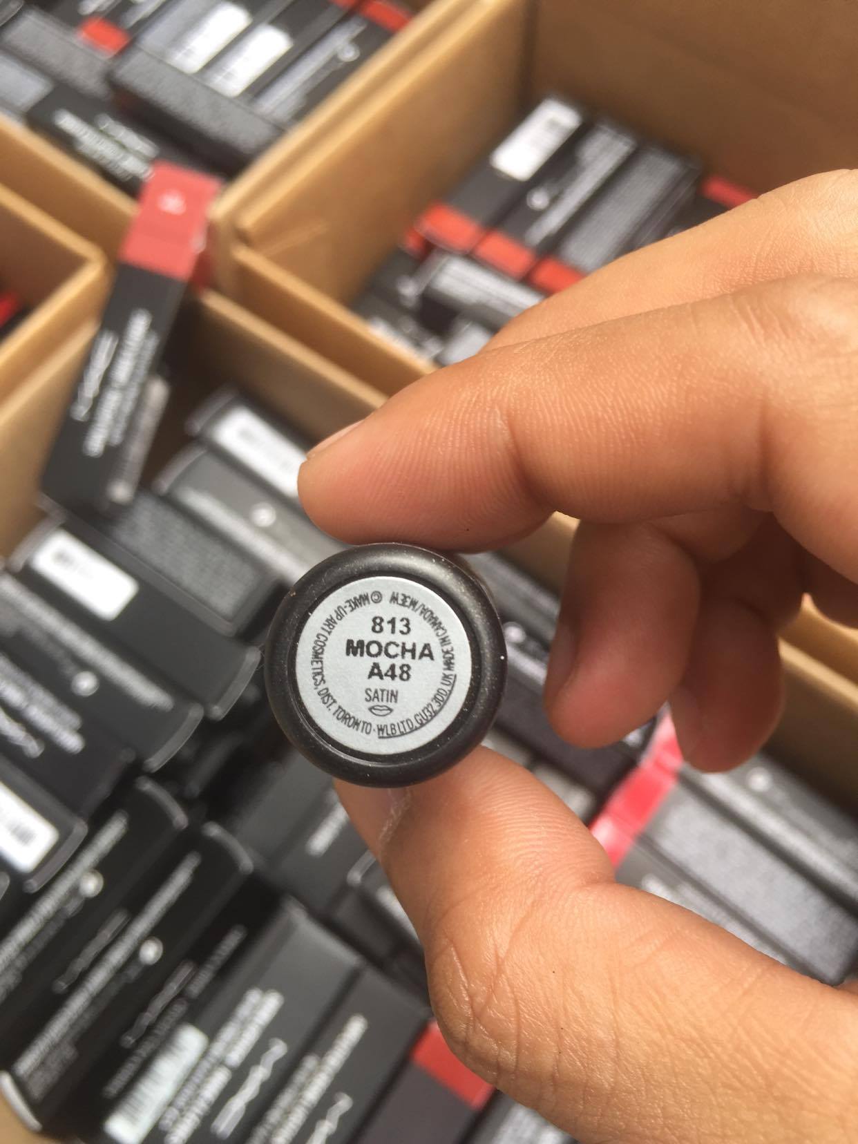 [HCM]Son Mac Mocha 813 màu cam đất