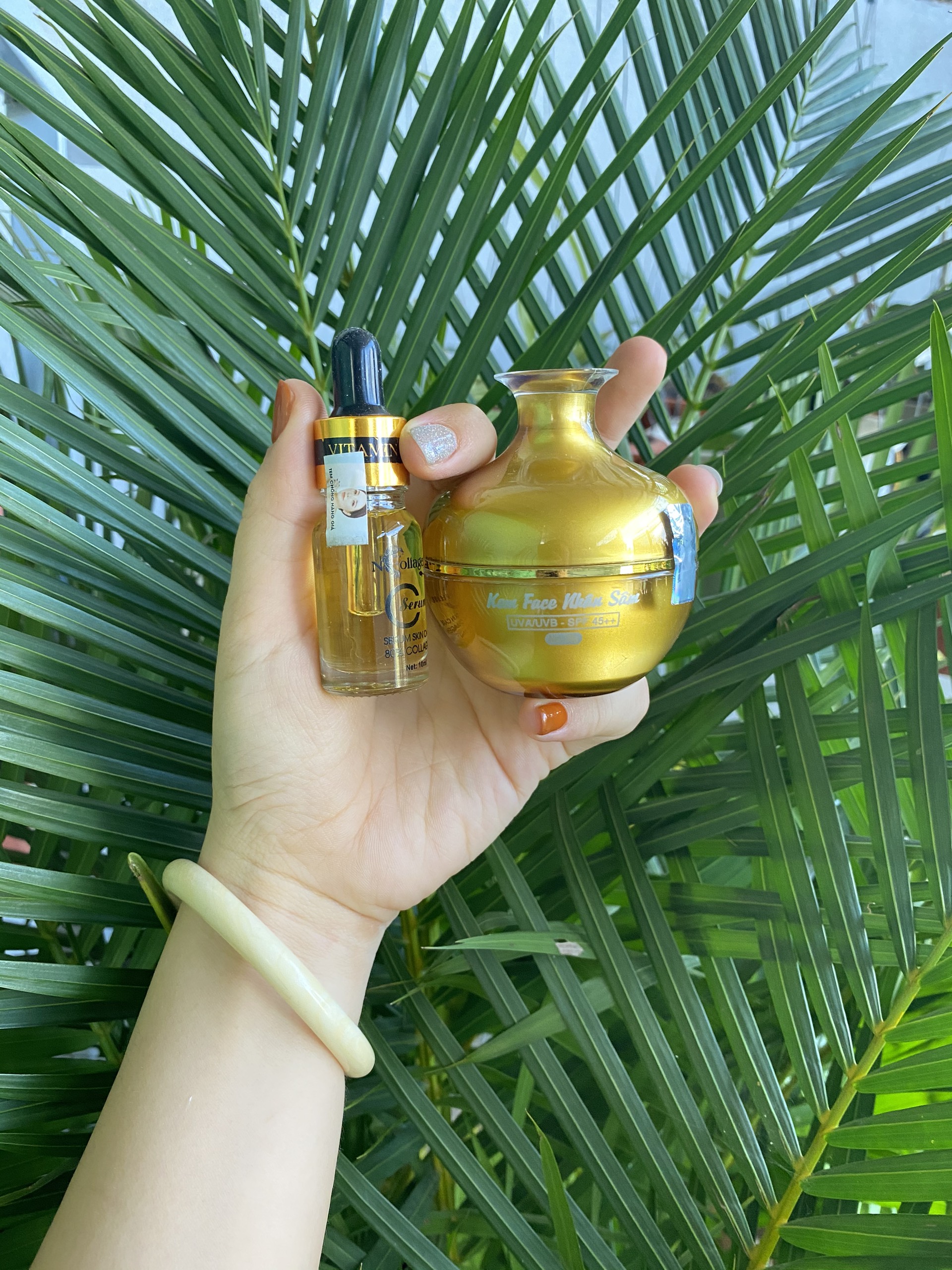 COMBO KEM FACE NHÂN SÂM N COLLAGEN  VÀ SERUM NHÂN SÂM N COLLAGEN