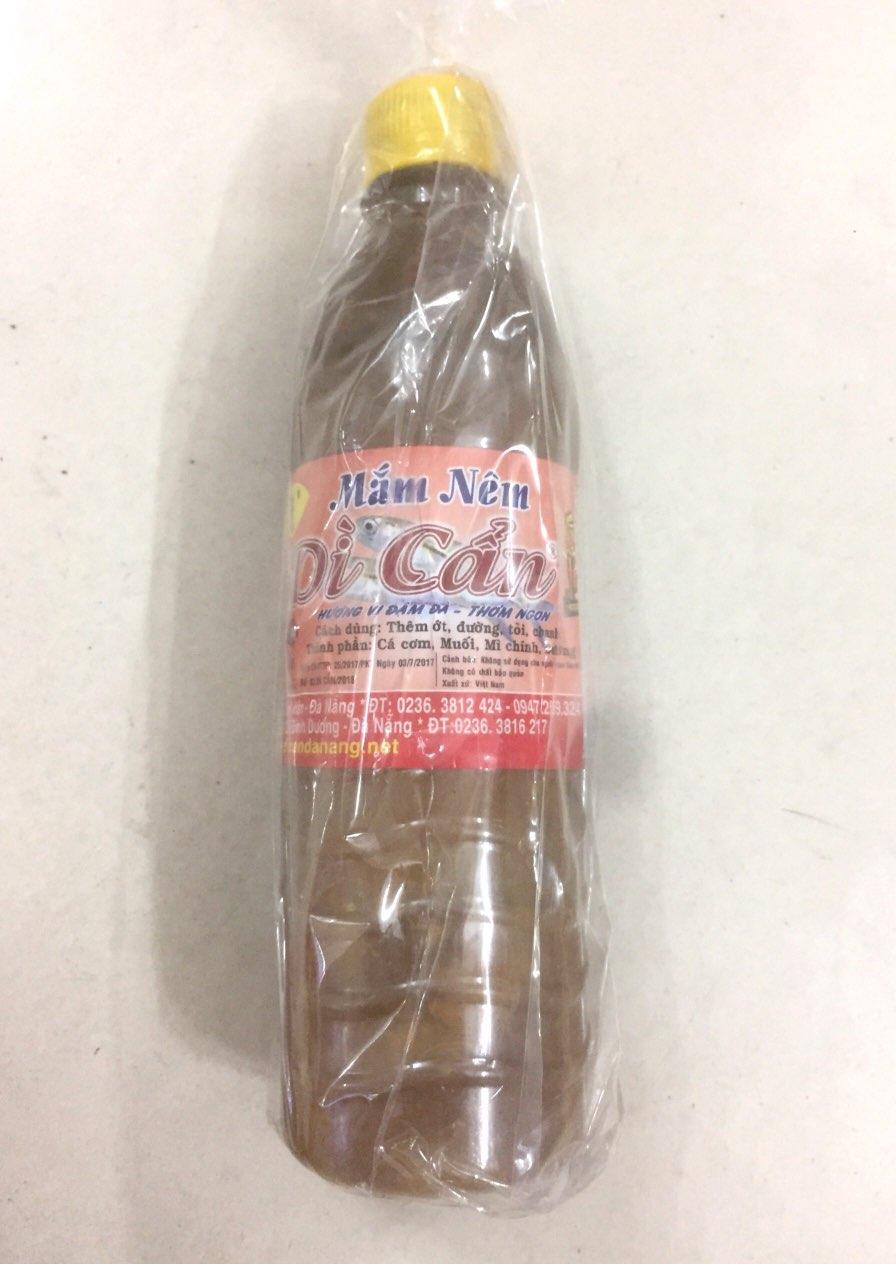 Combo 2 chai mắm nêm Dì Cẩn 500g -  Đặc sản Đà Nẵng