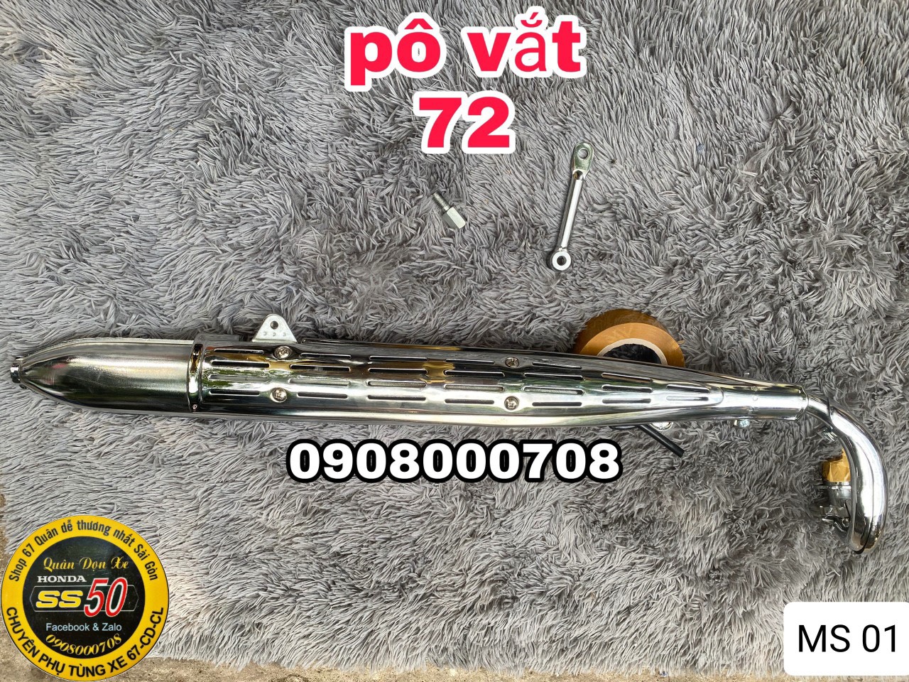 Pô vắt 72, hàng thái loại 1. dành cho các dòng xe 67, 68, cd, cl...