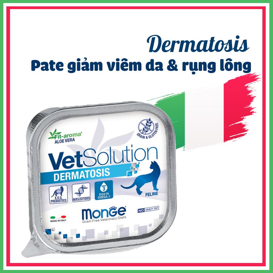 Pate MÈO Monge Vet Solution Chăm Sóc Sức Khỏe 100g
