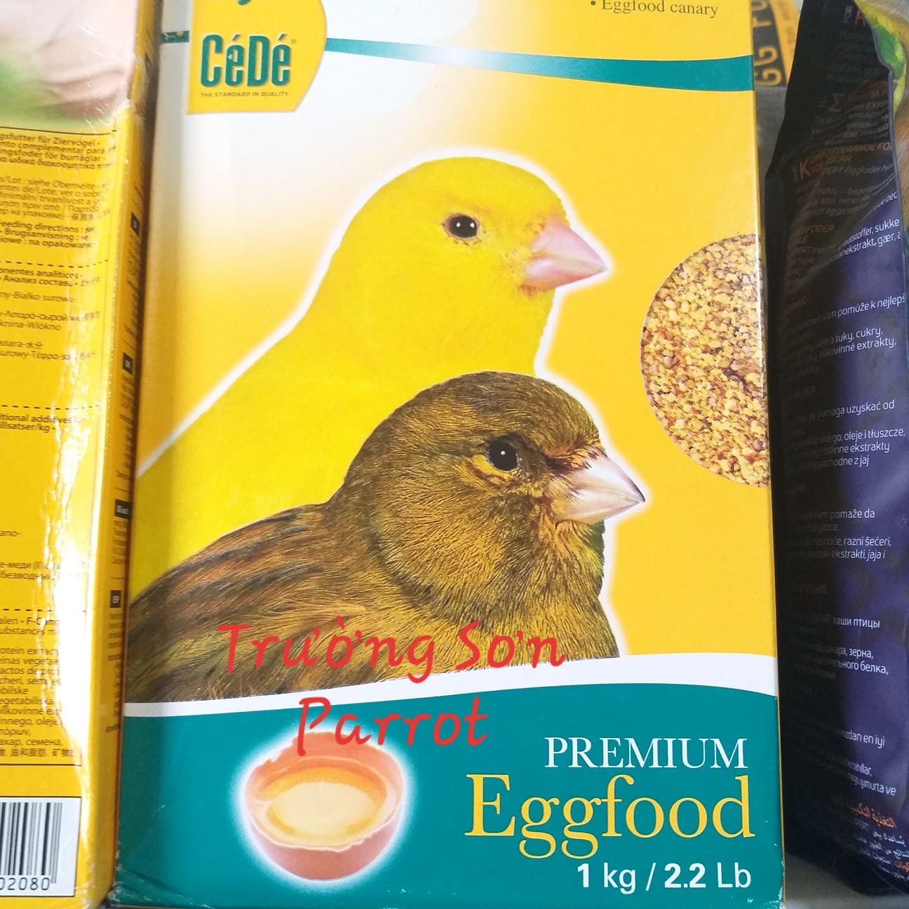 100g cám trứng cede dành cho chim yến