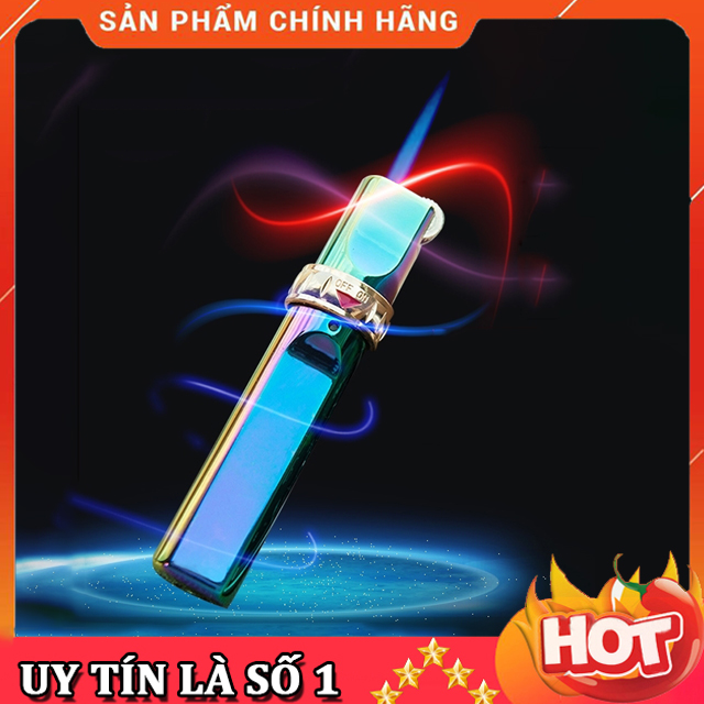 Bật Lửa Khò Tia JOBON ZB-633A Xoay Nhẫn Gas Khóa Cực Chất - Hàng Full Box - Hộp Quẹt Độc (KHÔNG CHỨA XĂNG GAS)