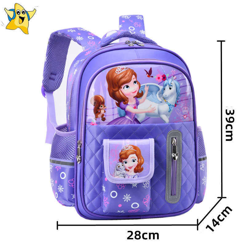 [CHỌN MẪU] Balo, cặp sách cho bé trai bé gái tiểu học in hình nhân vật hoạt hình Elsa, Sofia, Peppa, Người nhện- Ba lô học sinh cấp 1 từ lớp 1- lớp 3 siêu nhẹ