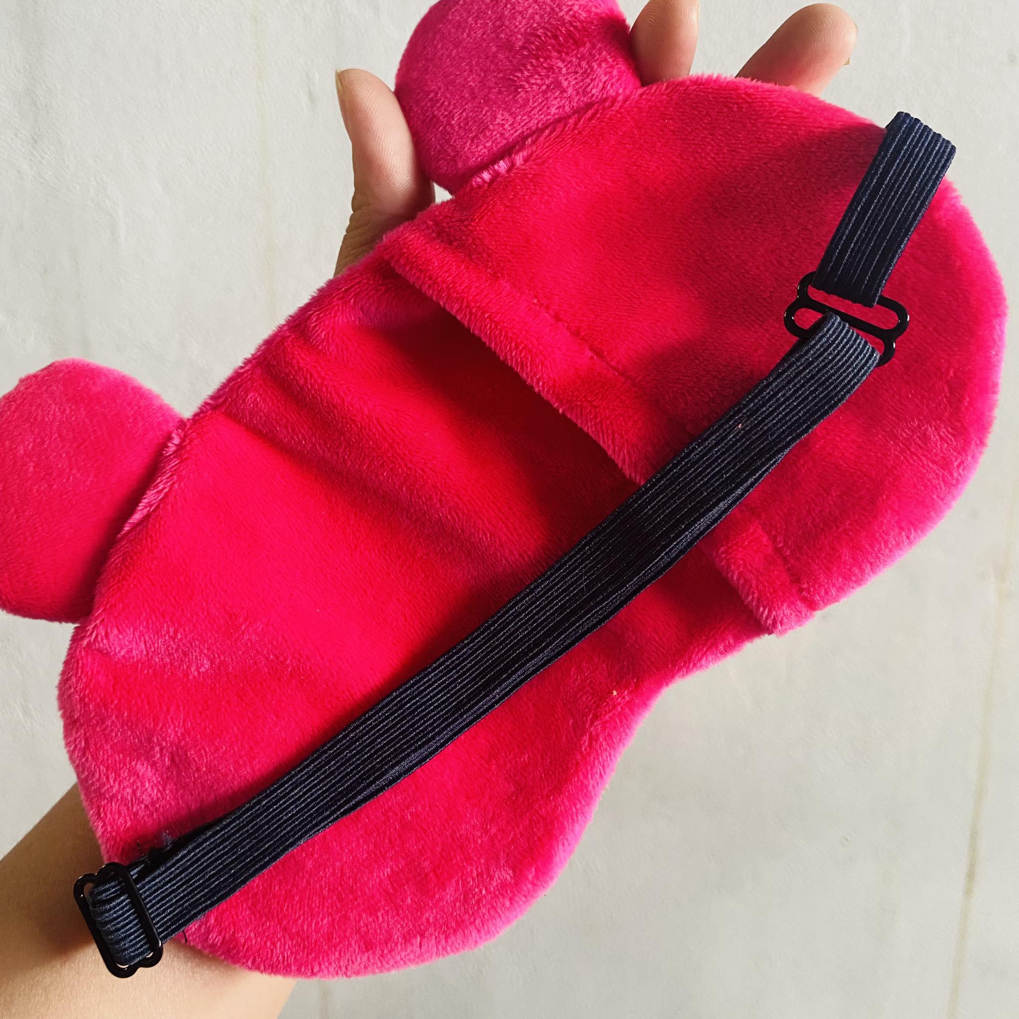 Che mắt bịt mắt ngủ Gấu Dâu Lotso bông mềm