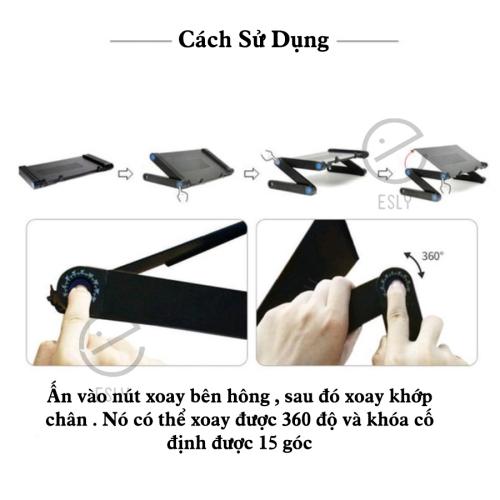 PKTL - GIÁ ĐỠ LAPTOP ESLY 360°