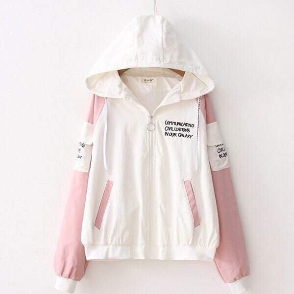 ÁO KHOÁC DÙ PHỐI MÀU CỰC CHẤT ĐẸP LUNG LINH TP109