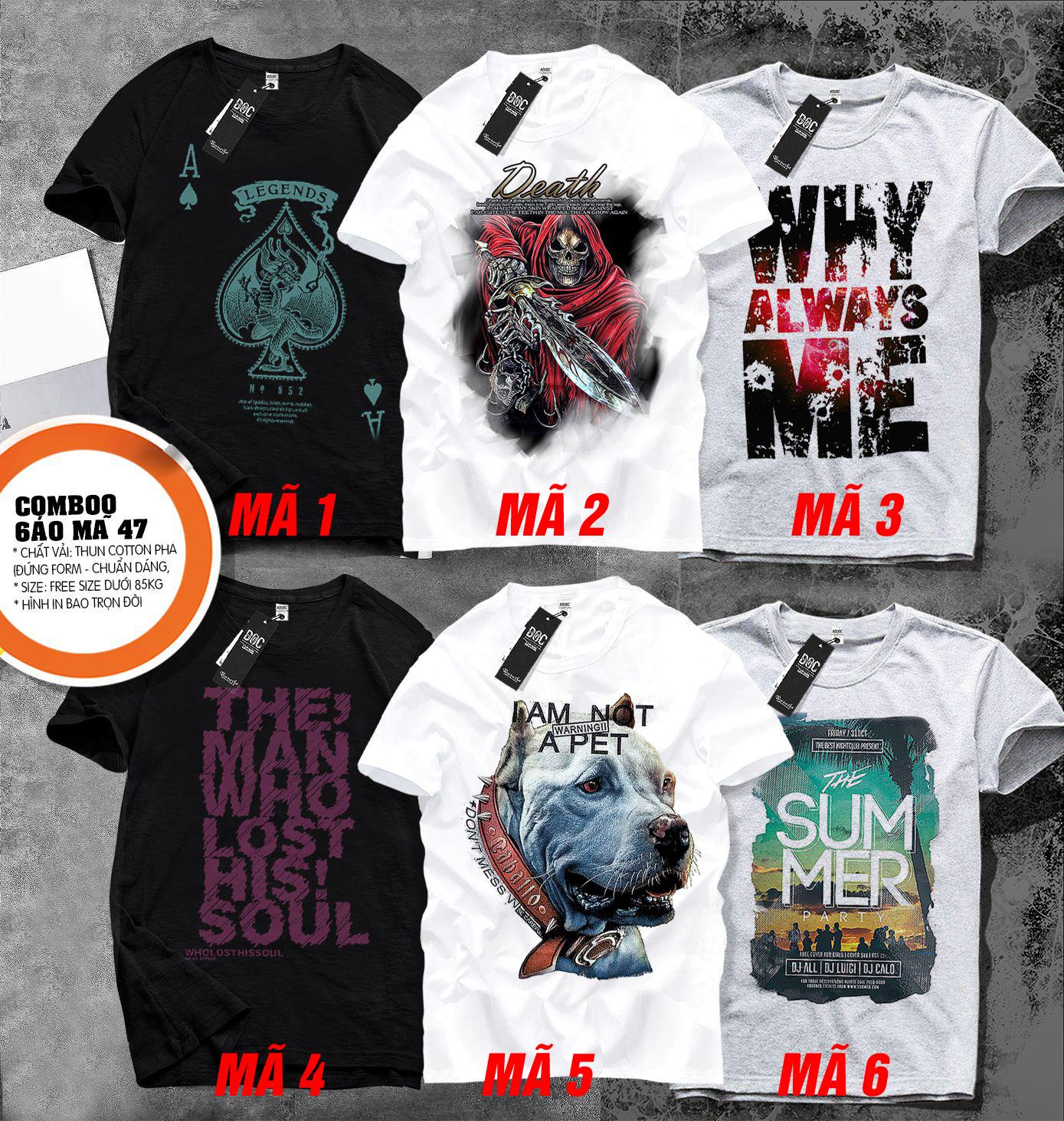 Bigsize printed men and women T-shirt