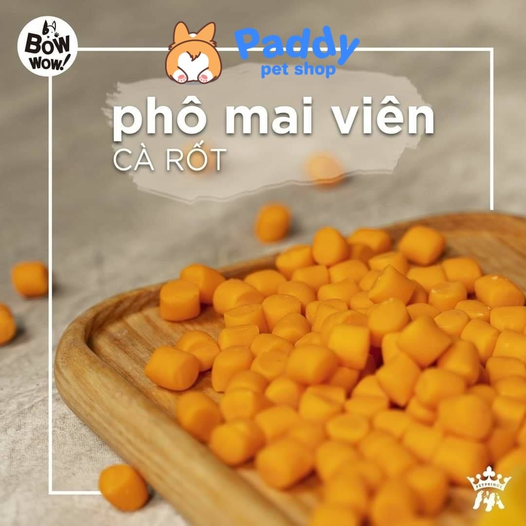 Bánh Thưởng Cho Chó Phô Mai Viên Bowwow Cheese Ball 100g