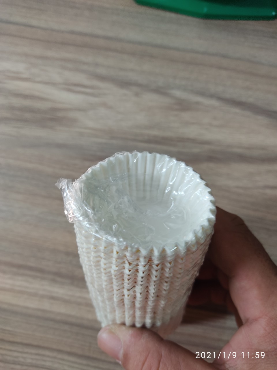 GIẤY LÓT BÁNH MUFFIN, CUPCAKE GIẤY MÀU TRẮNG SỐ 8 -500 CÁI