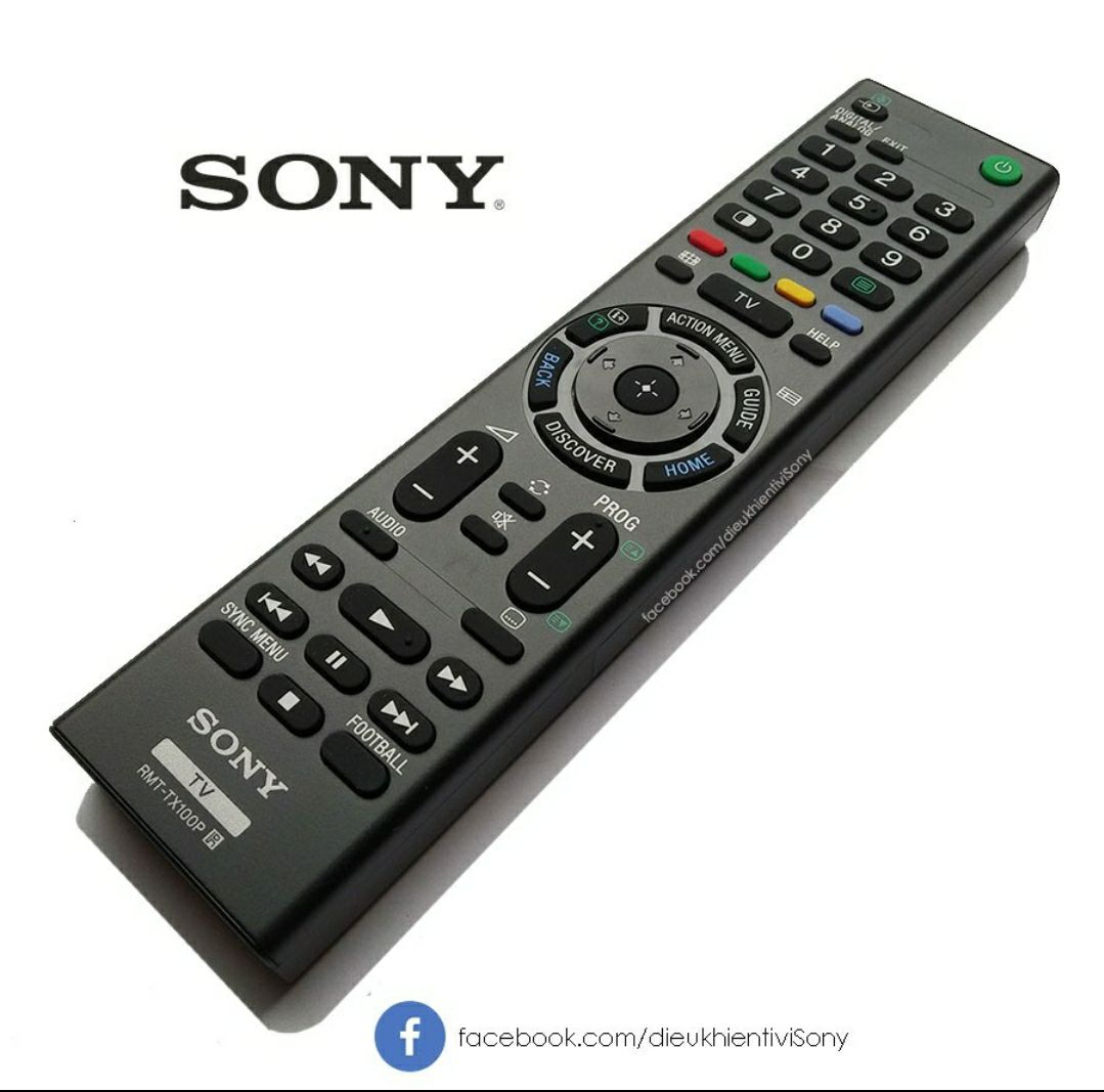điều khiển tivi sony tx100 zin
