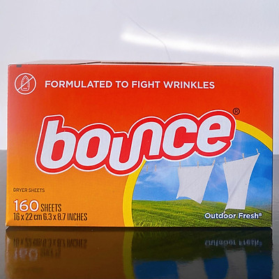 Giấy thơm quần áo Bounce Mỹ 160 tờ