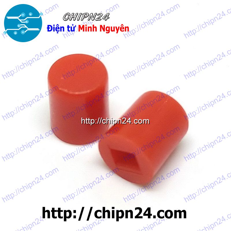Nắp chụp nút nhấn tự giữ cao 7mm