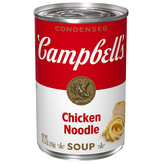 Súp gà hiệu campbell's chicken noodle soup - hàng usa 305g