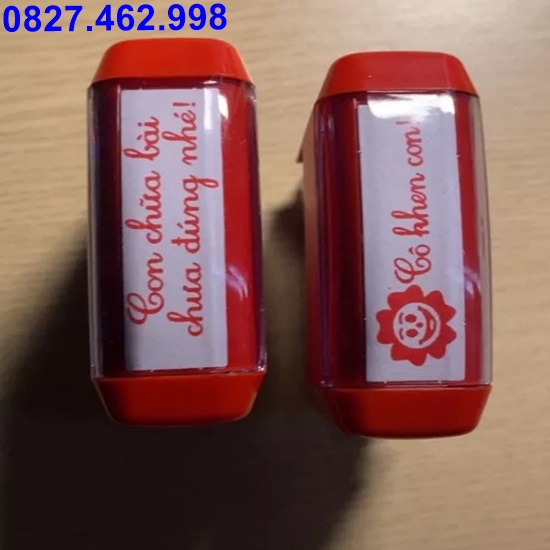Khắc dấu cô khen em, con dấu tiểu học