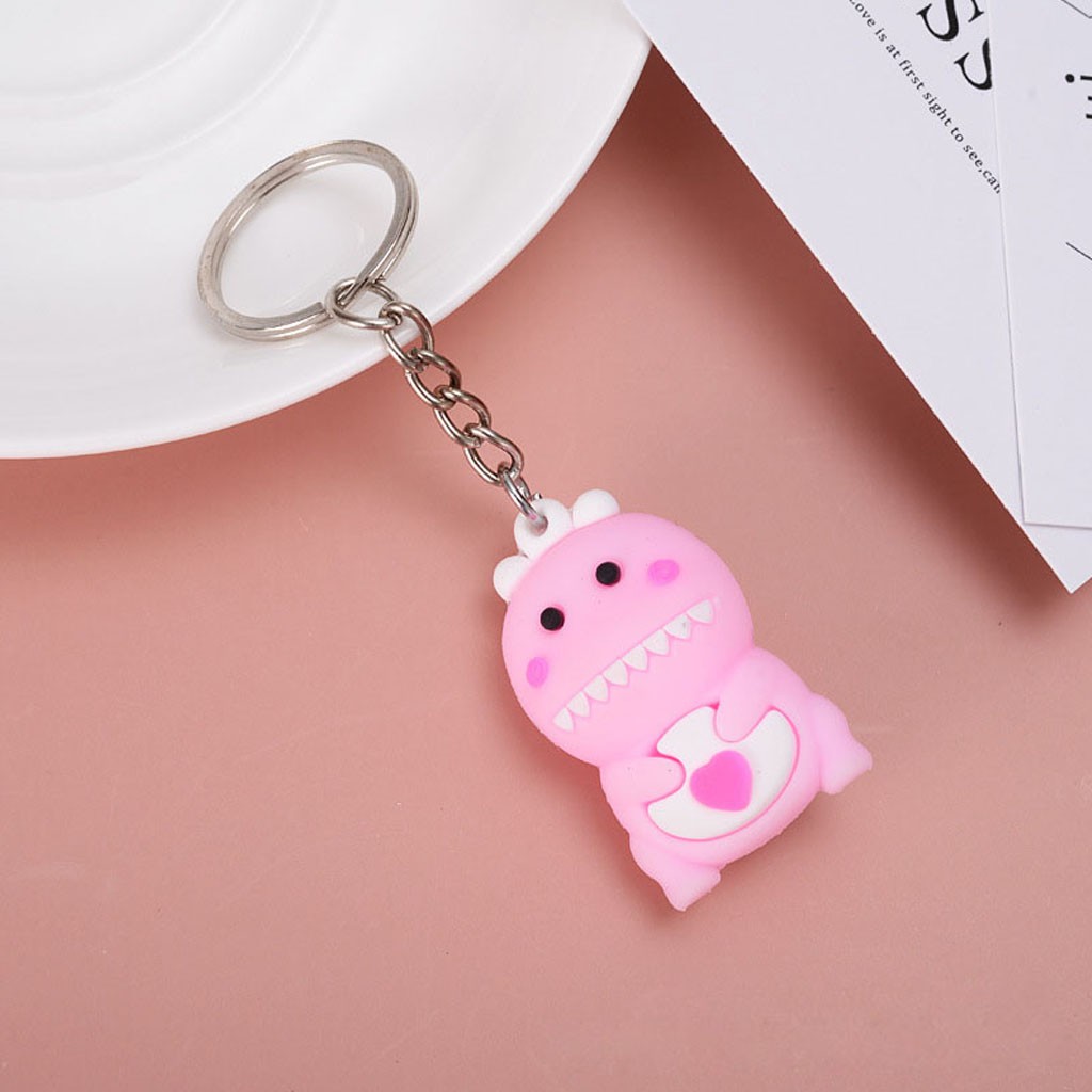 [QUÀ TẶNG] Móc khóa khủng long dễ thương (giao màu ngẫu nhiên)