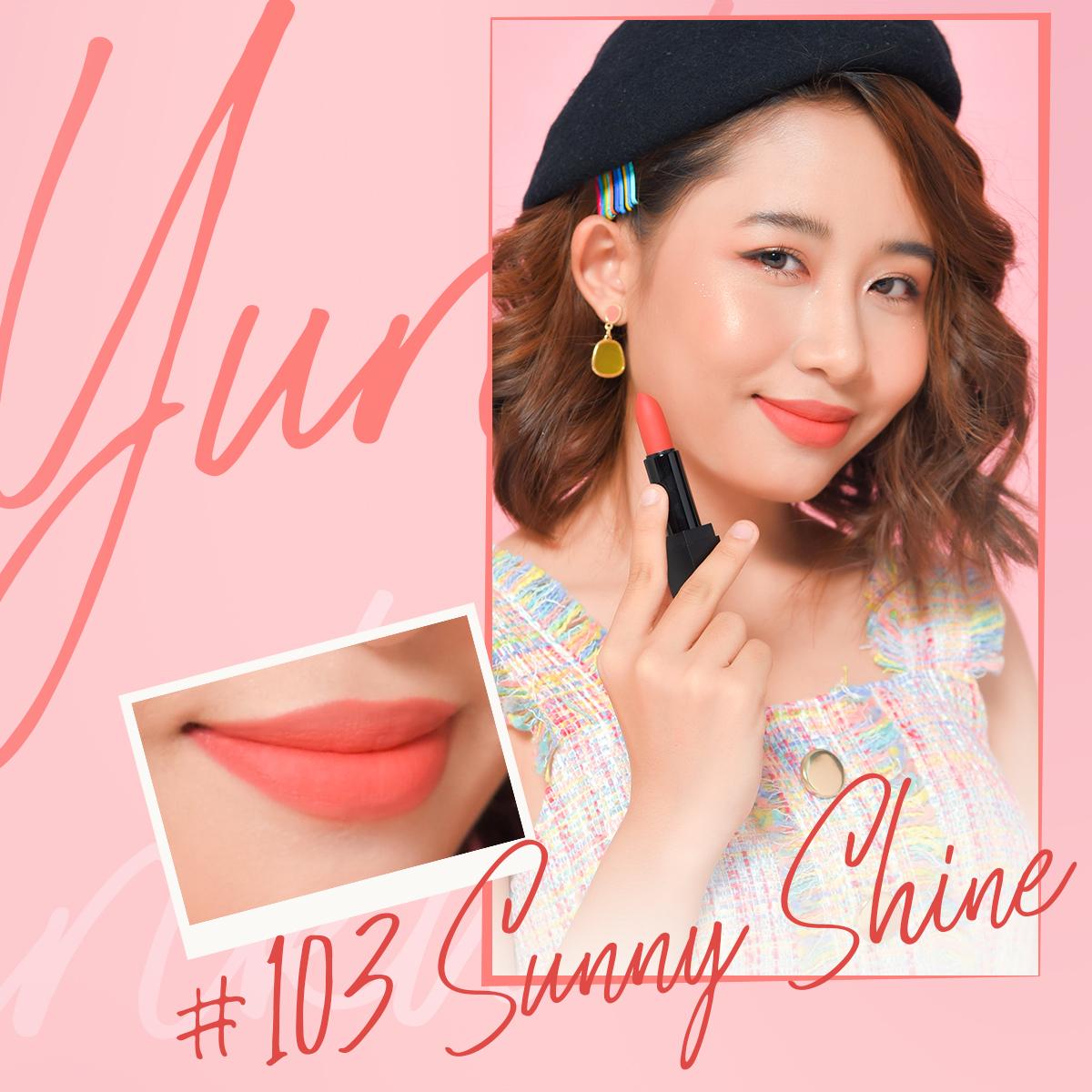 Yurika Matte Lipstick Full Set 5 màu