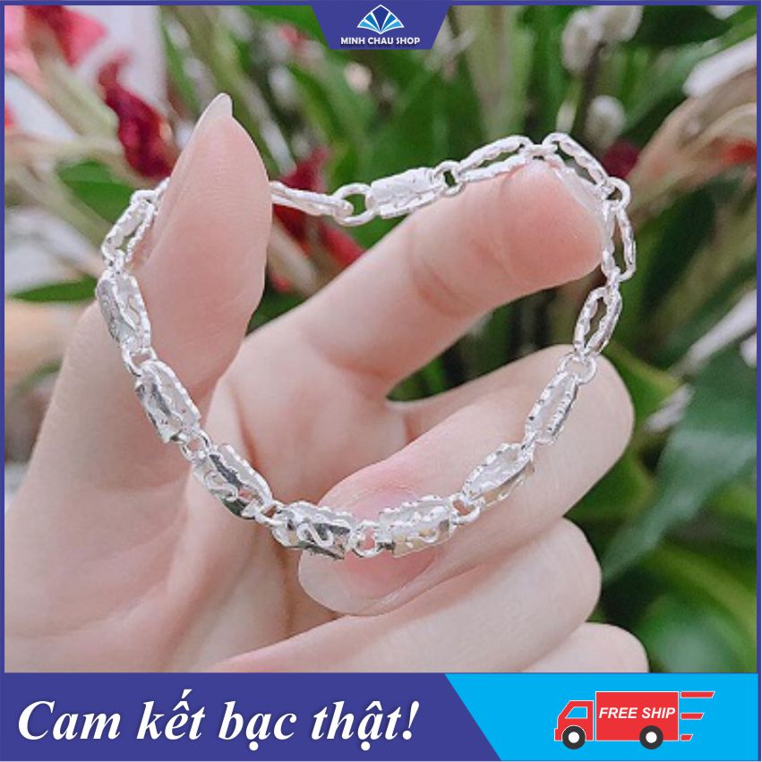 Lắc tay bạc cho bé