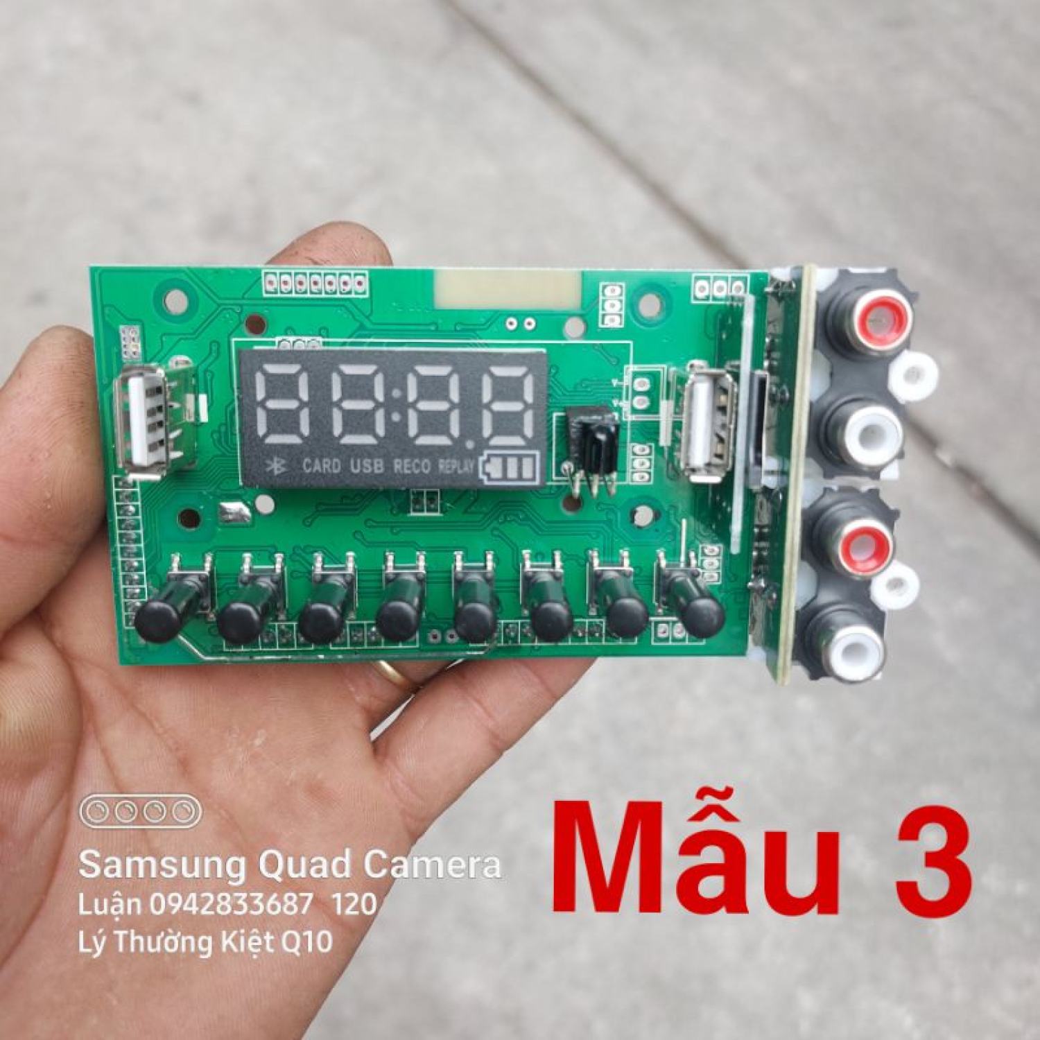 Mạch Bluetooth Reverb DSP Mạch Loa Kéo
