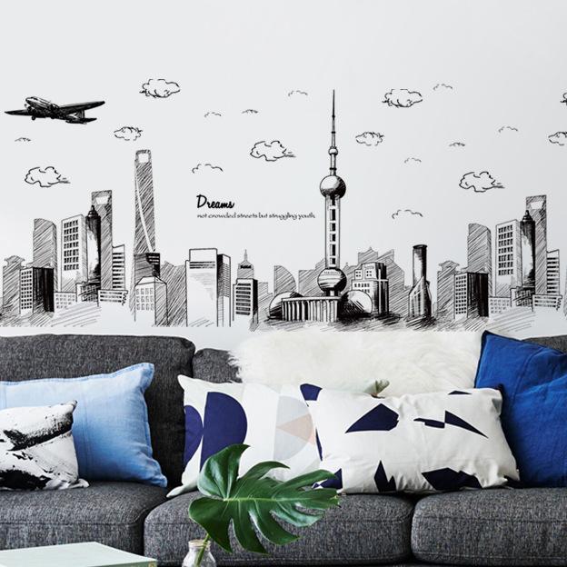 Wall sticker  xc9001- xc9002 Decals-Combination