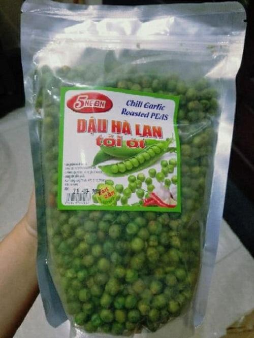 500GR ĐẬU HÀ LAN RANG TỎI ỚT