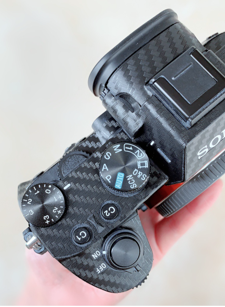 Miếng dán carbon 3M cho máy ảnh Sony A7iii và A7riii