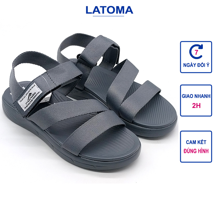Giày sandal nam nữ trẻ em quai dù siêu nhẹ êm chân thời trang Latoma TA8323 (Nhiều Màu)