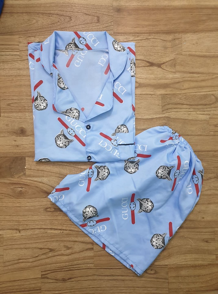 [HCM]Đồ Bộ pijama Kate Thái Đùi  ( mã 1 )