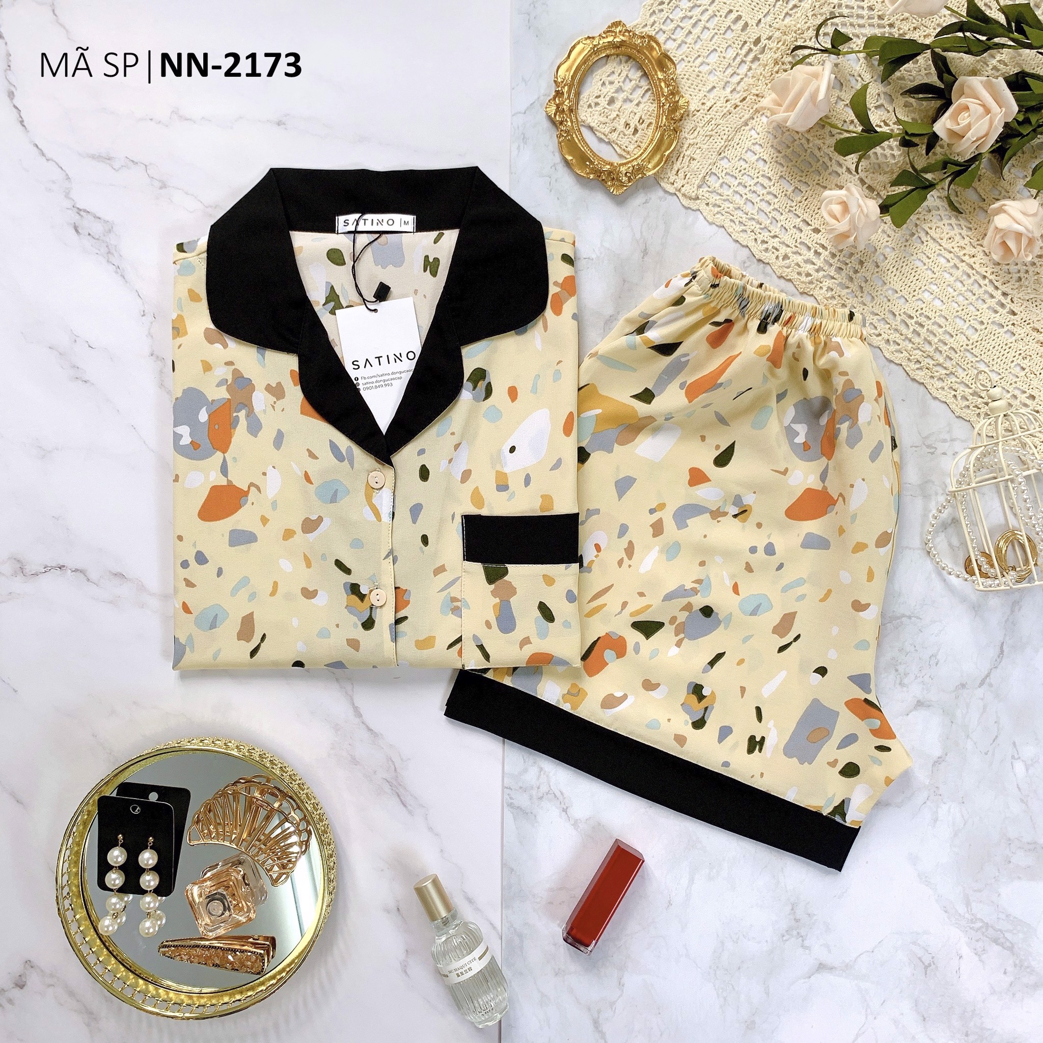 [COMBO 3 BỘ 439K] Pijama TNQN - Jenny Nude