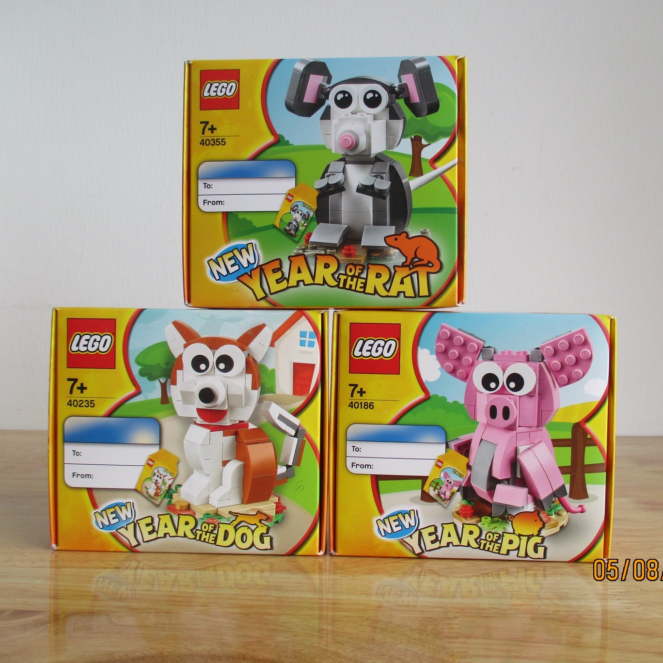 Combo LEGO 40235, 40186, 40355, New Sealed, Authentic LEGO