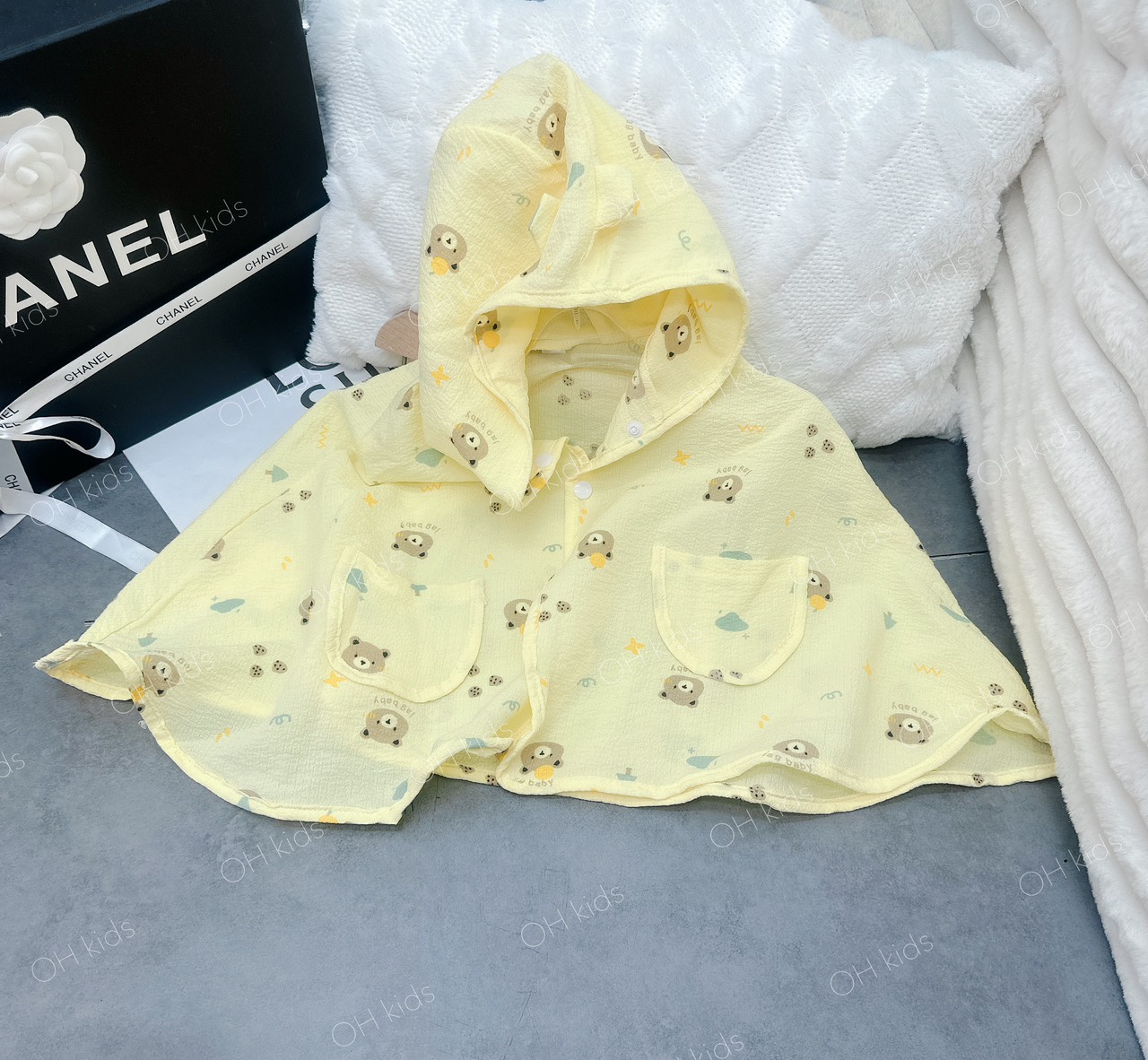 Áo Chống Nắng cho bé dạng choàng