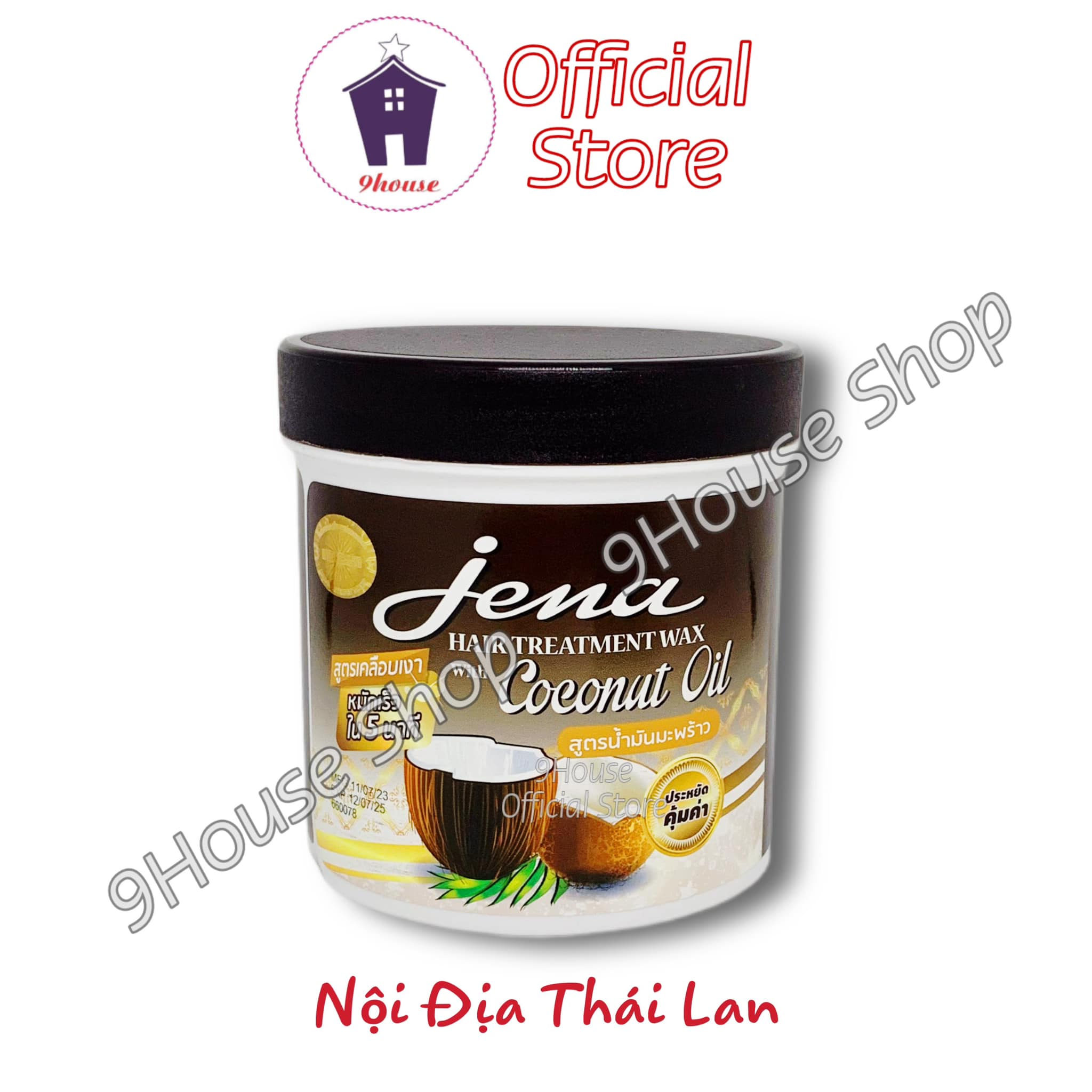 01 hủ Ủ Tóc Dừa JENA (Ủ Dừa Già) Thái Lan 500ml