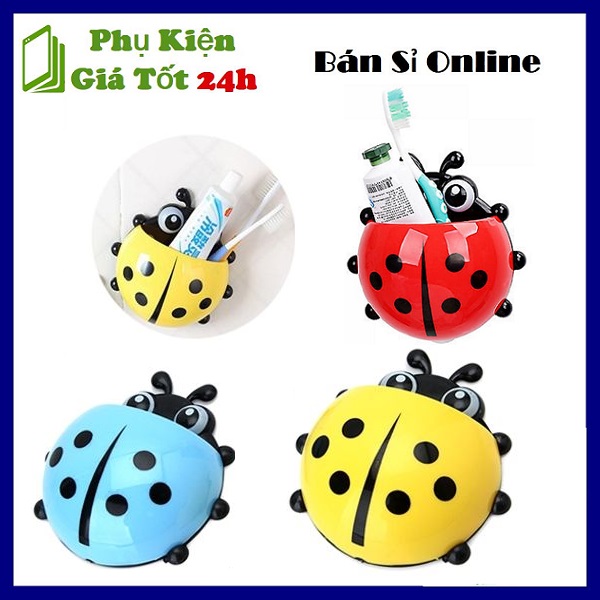 ⚡ Giá Siêu RẺ ⚡ Dụng Cụ Để Bàn Chải - Kem Đánh Răng Hình Con Bọ - Siêu Xinh - Siêu Tiện Dụng ⚡