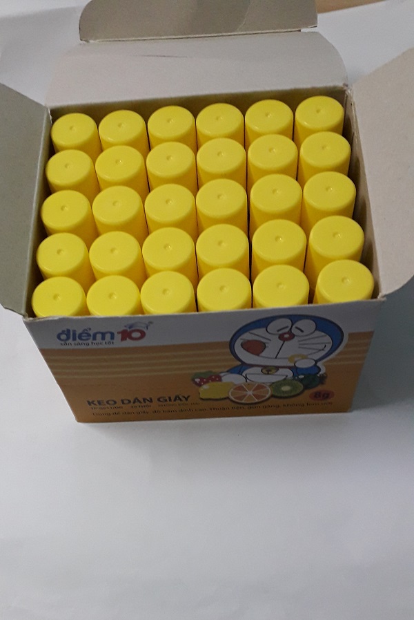 Combo 3 Lọ Hồ Khô Dán Giấy Doremon