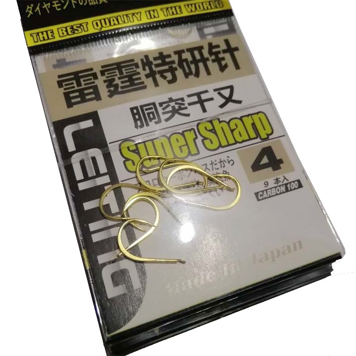 Lưỡi câu cá Nhật Bản Super Sharp siêu cứng siêu bén LC17  (cam kết đổi trả trong 2 tuần đầu)