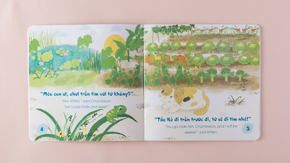 Sách Thiếu Nhi Cho Bé - Vườn Nhà Hạnh Phúc