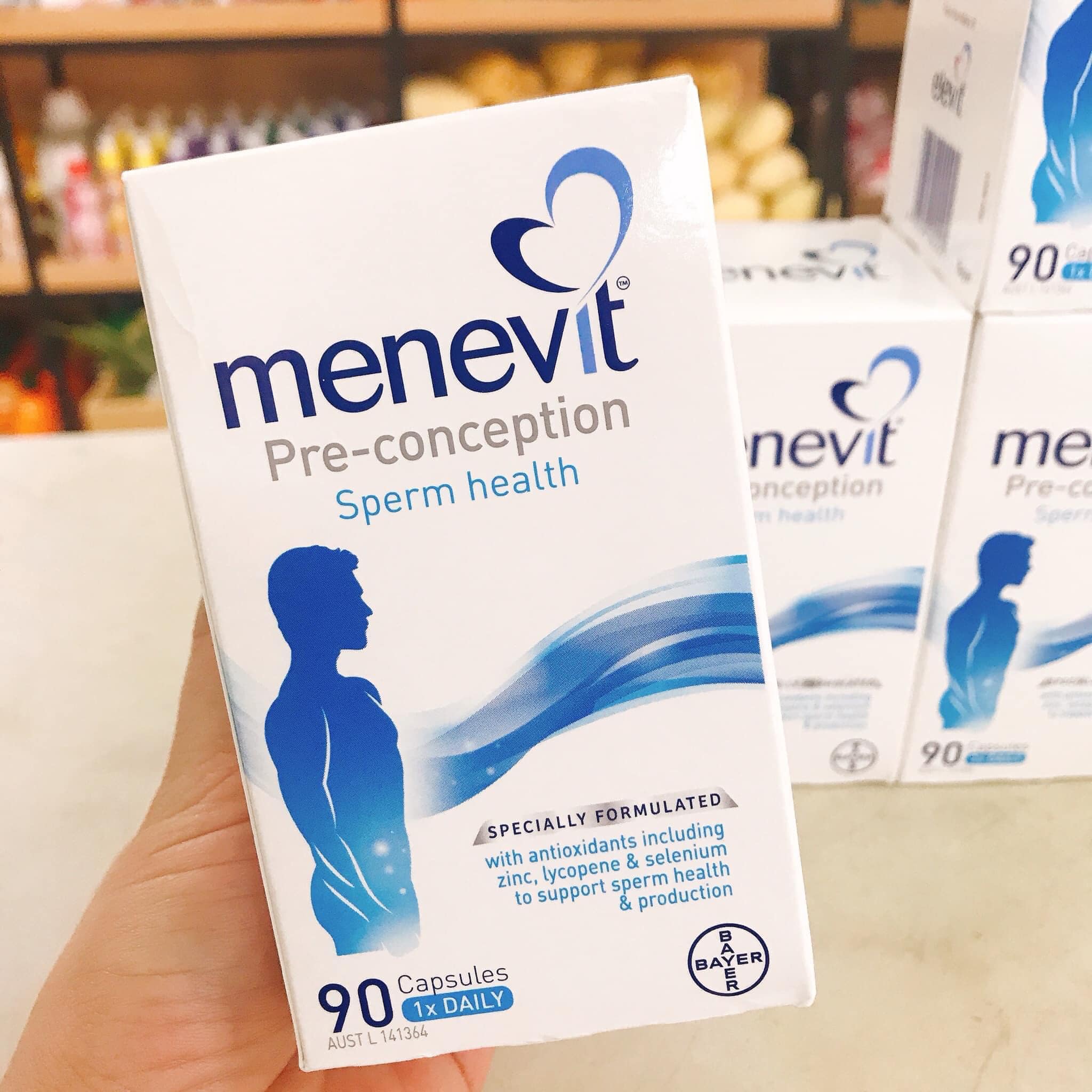 Menevit Pre-Conception Sperm Health 90 Tablets for Men