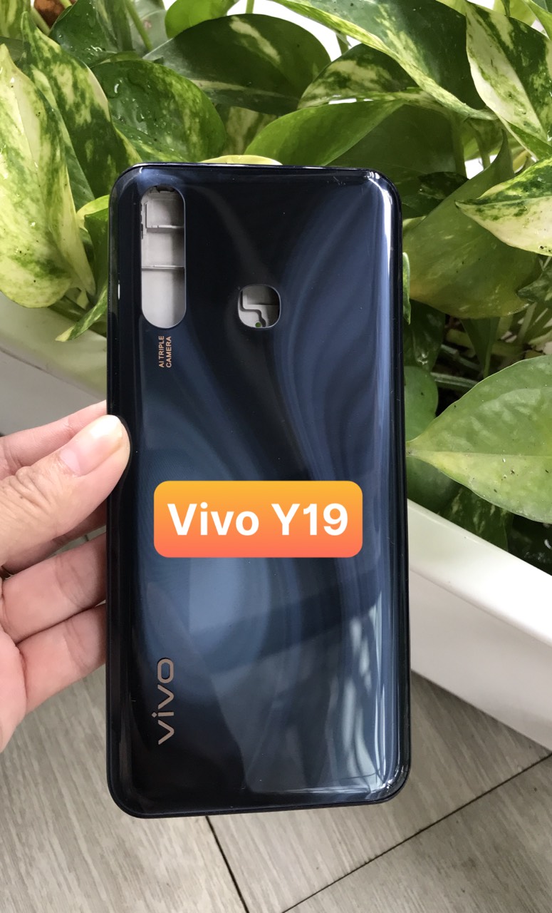 Bộ Vỏ vivo Y19 zin (bộ gồm lưng sườn . phím bấm, kính camera)