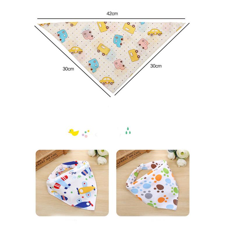 Combo 10 khăn yếm tam giác bé