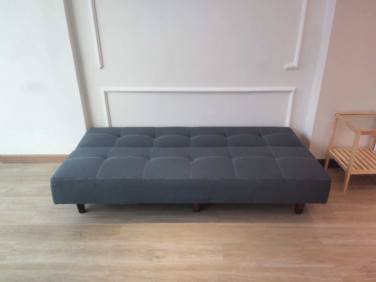 Sofa bed . Sofa giường . Màu xám đậm. Chất liệu vải