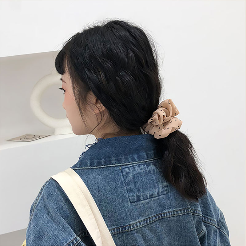 [HCM]Dây cột tóc Chấm bi CUTE pipi - KAShop