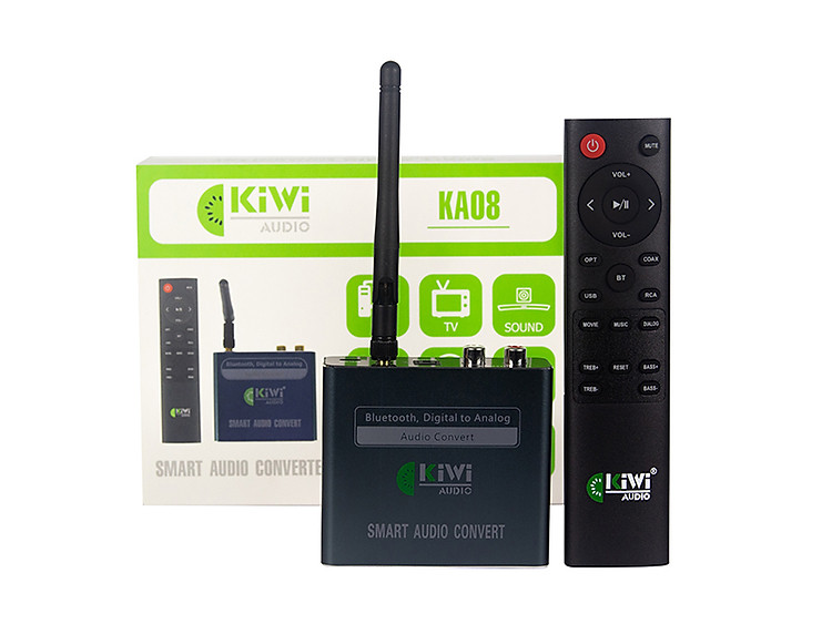Bộ chuyển đổi quang âm thanh Kiwi KA08 Pro - Hàng Chính Hãng