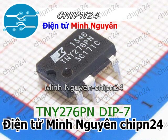 [1 con] (DIP) IC TNY267PN DIP-7 (19W 700V) (TNY267) (IC Nguồn AC-DC Converter) - HH003167